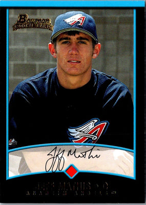 2001 Bowman Draft Picks & Prospects Jeff Mathis #BDP107 Rookie