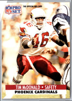 1991 Pro Set Tim McDonald #193
