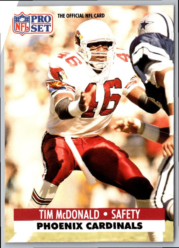 1991 Pro Set Tim McDonald #193