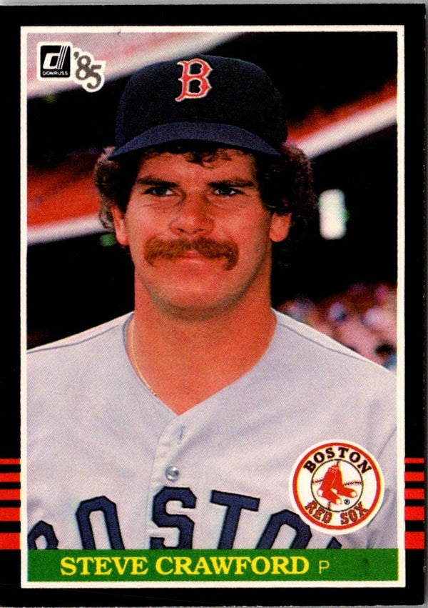 1985 Donruss Steve Crawford #395