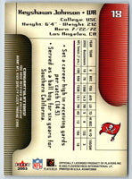 2003 Fleer Avant Keyshawn Johnson #18