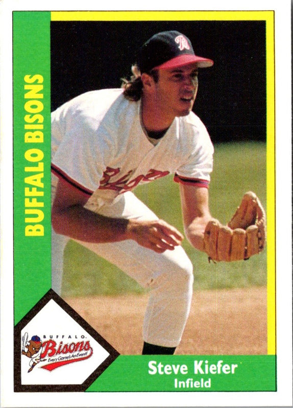 1990 CMC Buffalo Bisons Steve Kiefer #17