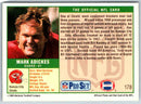 1989 NFL Proset Mark Adickes