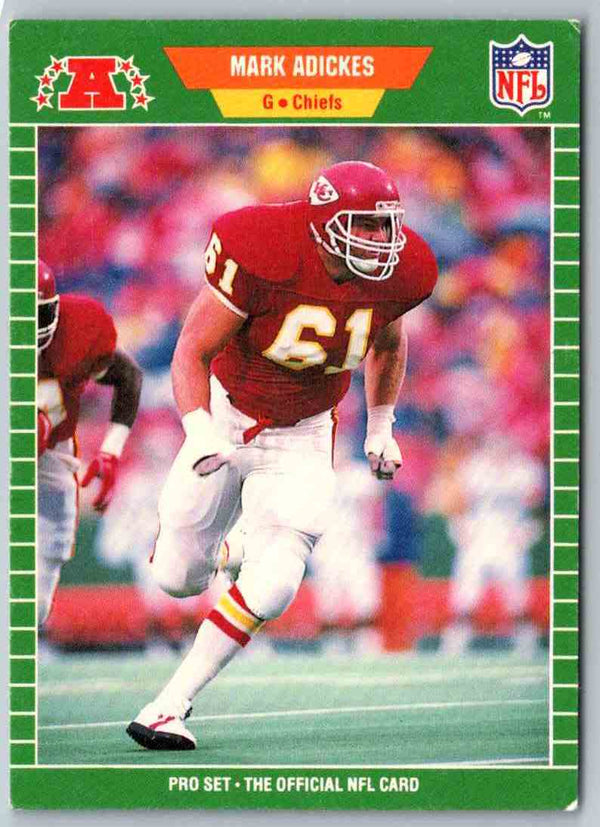 1989 NFL Proset Mark Adickes #178