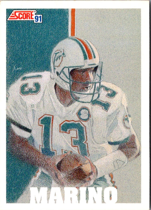 1991 Score Dan Marino #632