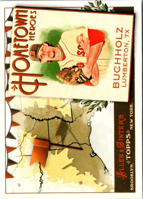 2011 Topps Allen & Ginter Hometown Heroes Clay Buchholz #HH98