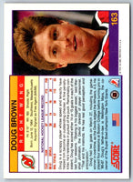 1991 Score Doug Brown #163