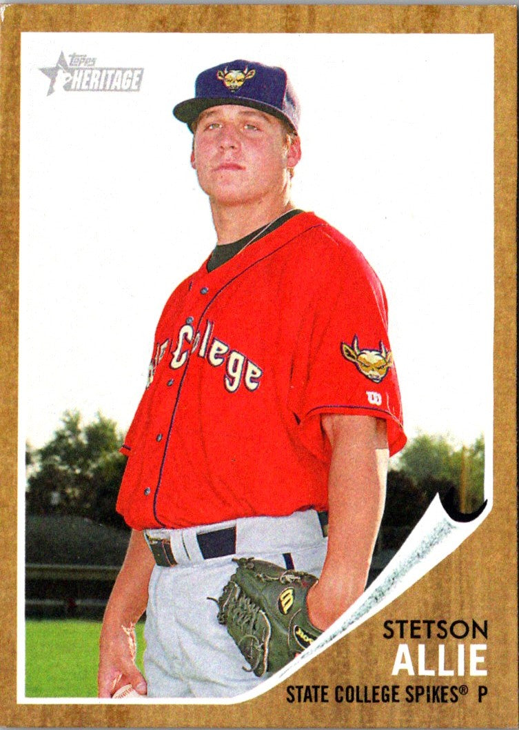 2011 Topps Heritage Minor League Stetson Allie