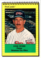 1991 ProCards Steve Peters #175