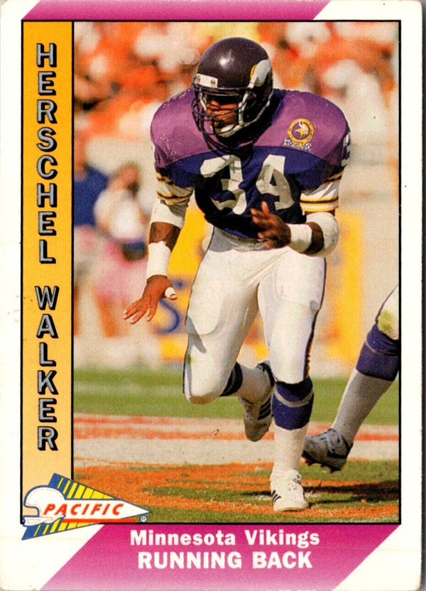 1991 Pacific Herschel Walker #299