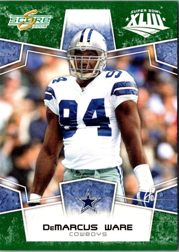 2008 Score Super Bowl XLIII DeMarcus Ware #83