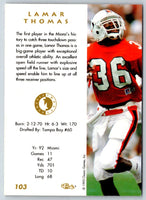 1993 Bowman Broderick Thompson #103