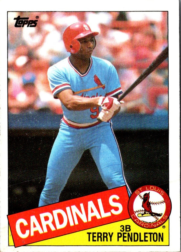 1985 Topps Terry Pendleton #346 Rookie