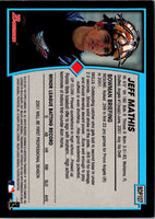 2001 Bowman Draft Picks & Prospects Jeff Mathis #BDP107 Rookie