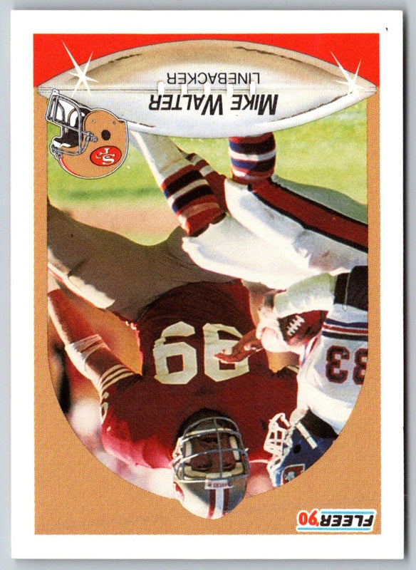 1990 Fleer Mike Walter #16