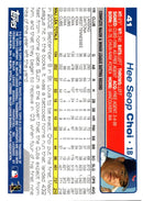 2004 Topps Opening Day Hee Seop Choi