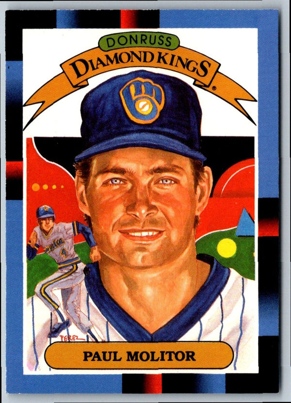 1988 Diamond Kings Paul Molitor #7