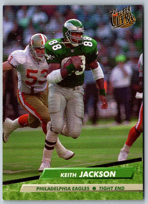 1992 Fleer-Ultra Keith Jackson #