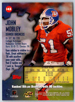 1997 Topps Stadium Club Football John Mobley #143