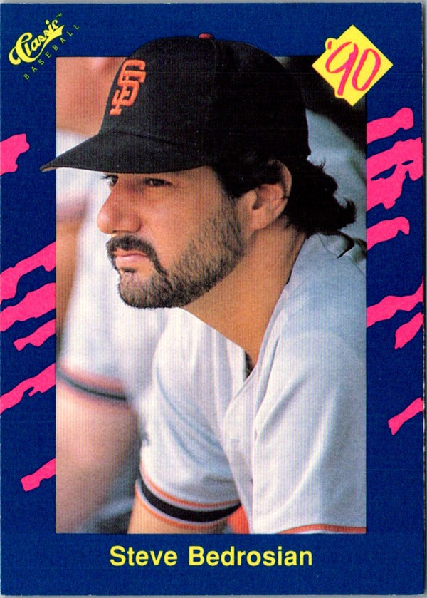 1990 Classic Blue Steve Bedrosian #62