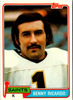 1981 Topps Benny Ricardo #306 NM-MT