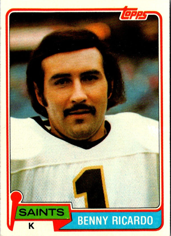 1981 Topps Benny Ricardo #306 NM-MT