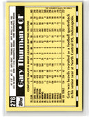 1990 Topps Tiffany Gary Thurman