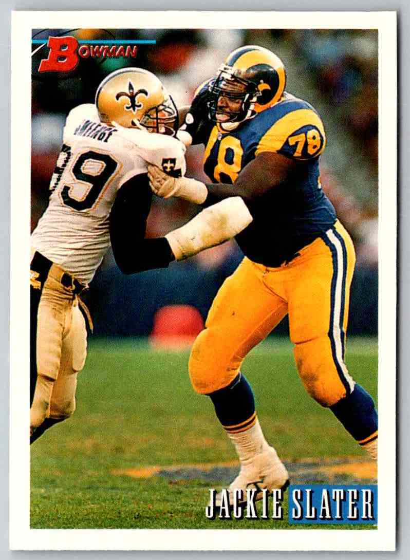 1993 Bowman Football Jackie Slater