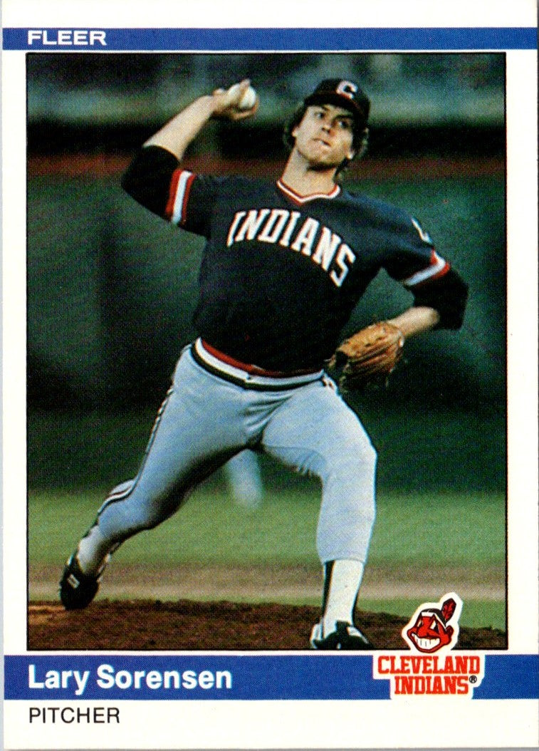 1984 Fleer Lary Sorensen