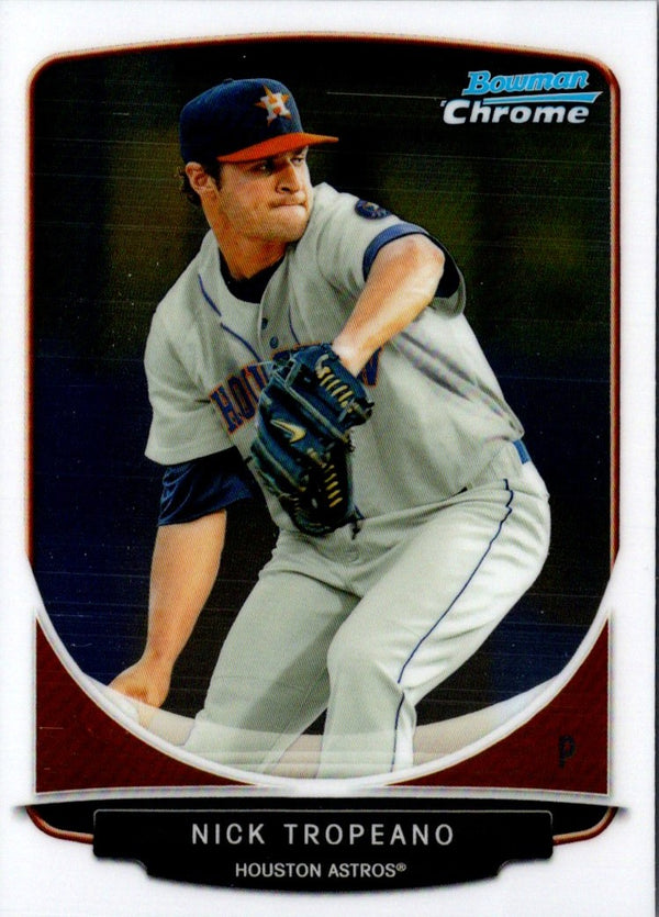 2013 Bowman Chrome Prospects Nick Tropeano #BCP179