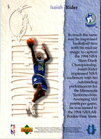 1994 Upper Deck Isaiah Rider #5