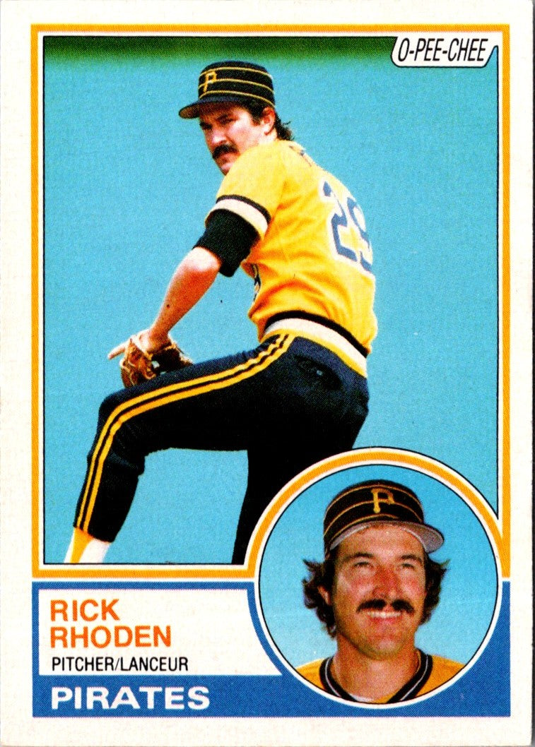 1983 O-Pee-Chee Rick Rhoden