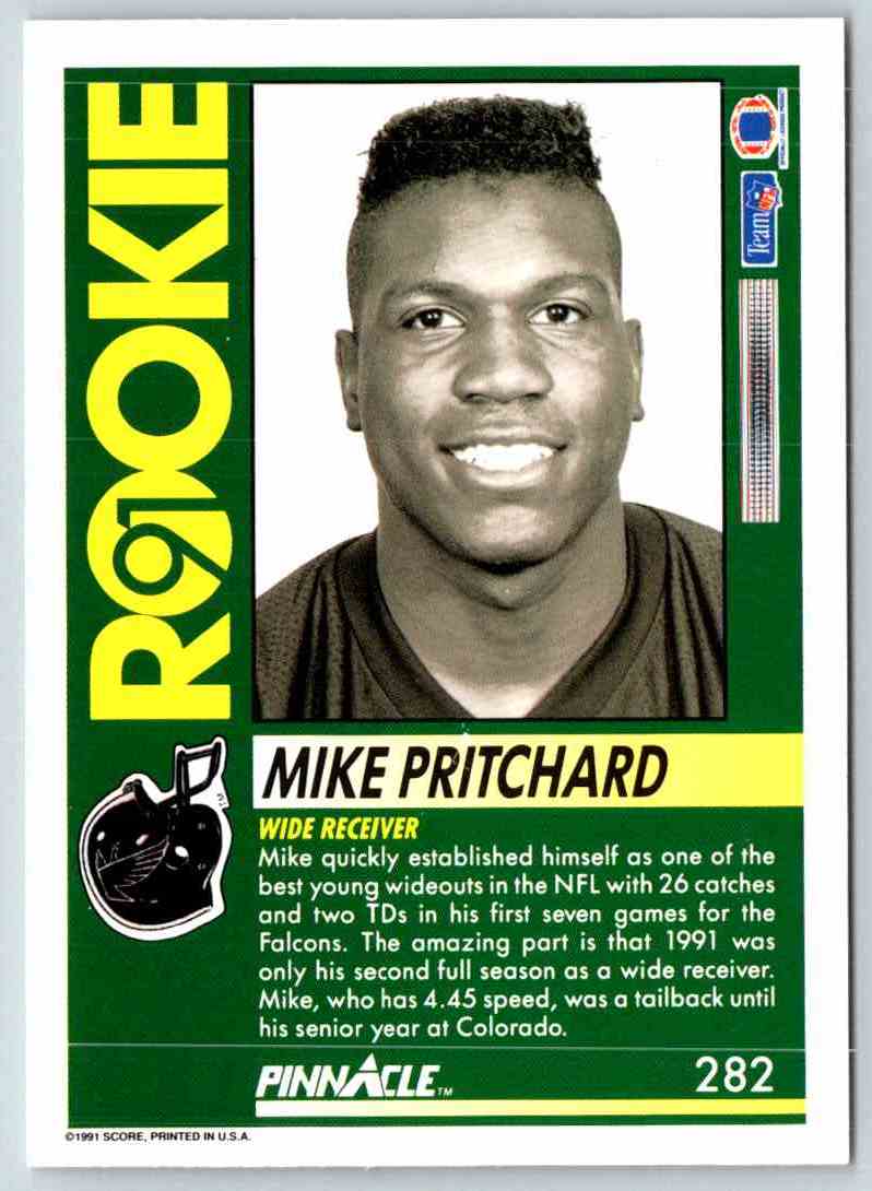 1991 Pinnacle Mike Pritchard