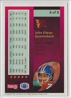 1992 Wild Card John Elway #6 OF 8