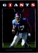 2008 Topps Chrome Brandon Jacobs