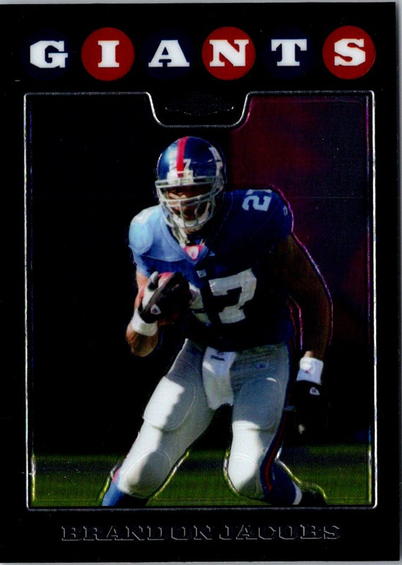 2008 Topps Chrome Brandon Jacobs #TC52