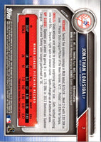 2019 Bowman Jonathan Loaisiga #7