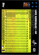 2007 Topps Luis Gonzalez