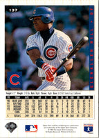 1994 Collector's Choice Glenallen Hill #137 Silver Signature