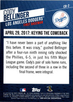 2018 Topps Cody Bellinger Highlights Cody Bellinger #CB-2