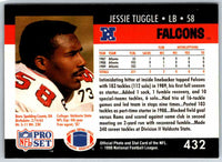 1992 Proset Jessie Tuggle #432