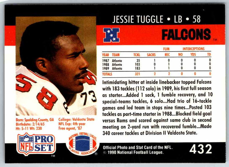 1992 Proset Jessie Tuggle