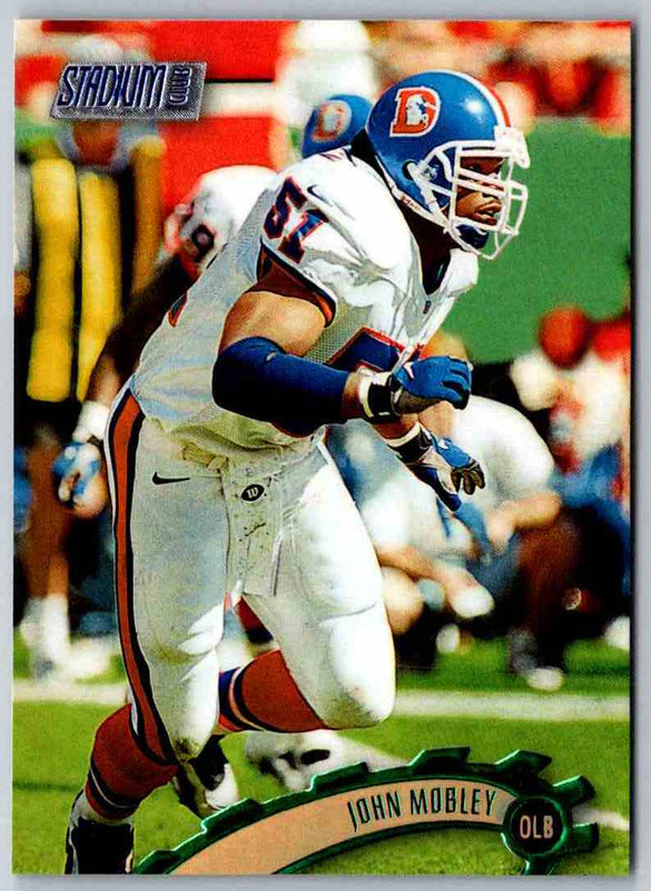 1997 Topps Stadium Club Football John Mobley #143