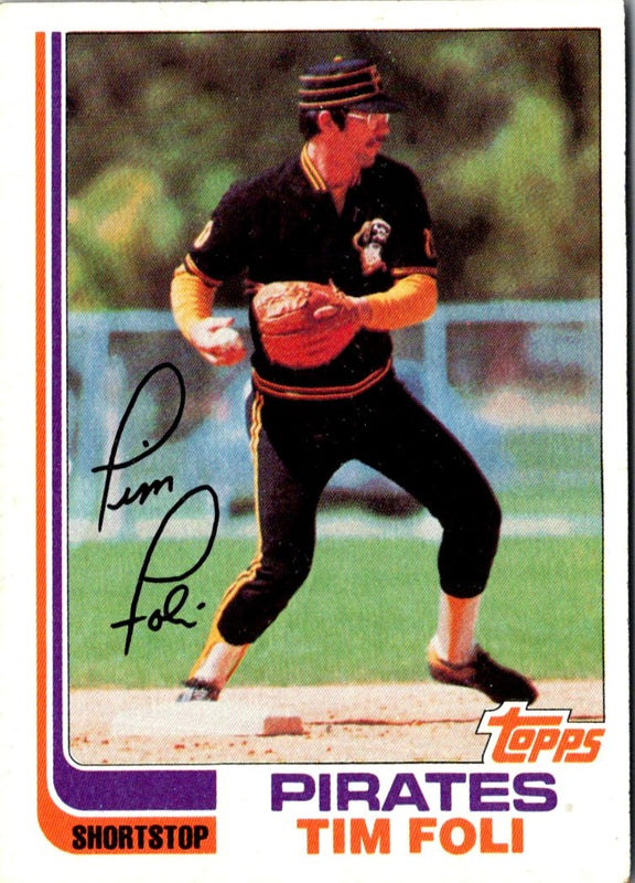 1982 Topps Tim Foli #618
