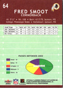 2003 Fleer Fred Smoot