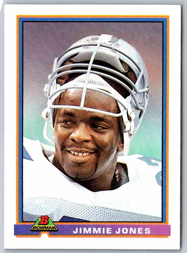 1991 Bowman Football Jimmie Jones #107