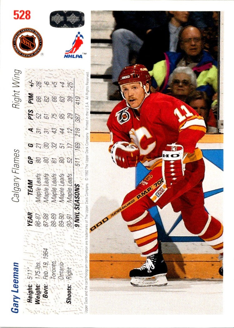 1991 Upper Deck Gary Leeman