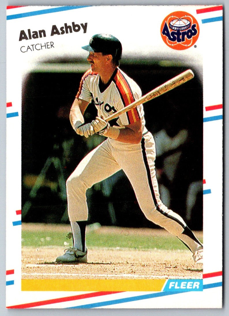 1988 Fleer Alan Ashby