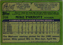 1982 Topps Mike Parrott
