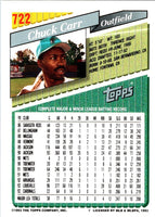 1993 Topps Gold Chuck Carr #722